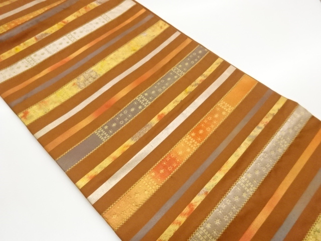 JAPANESE NAGOYA OBI / WOVEN STRIPE